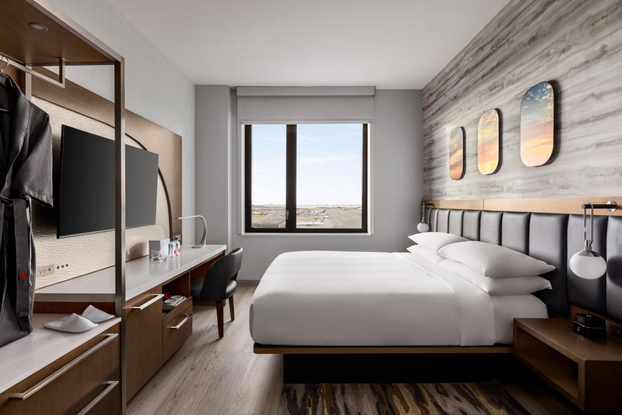 ホテル Marriott New York Jfk Airport エクステリア 写真