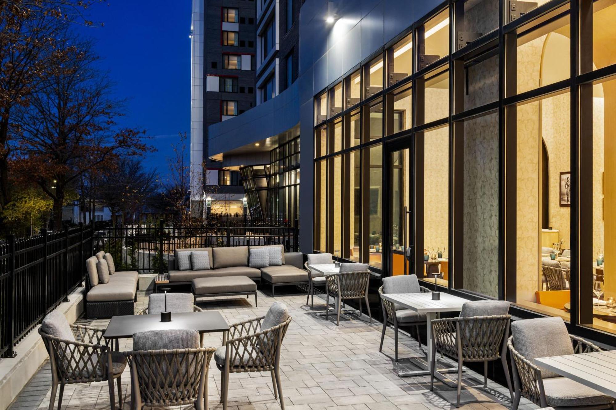 ホテル Marriott New York Jfk Airport エクステリア 写真